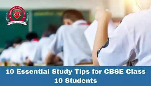 10 Essential Study Tips for CBSE Class 10 Students